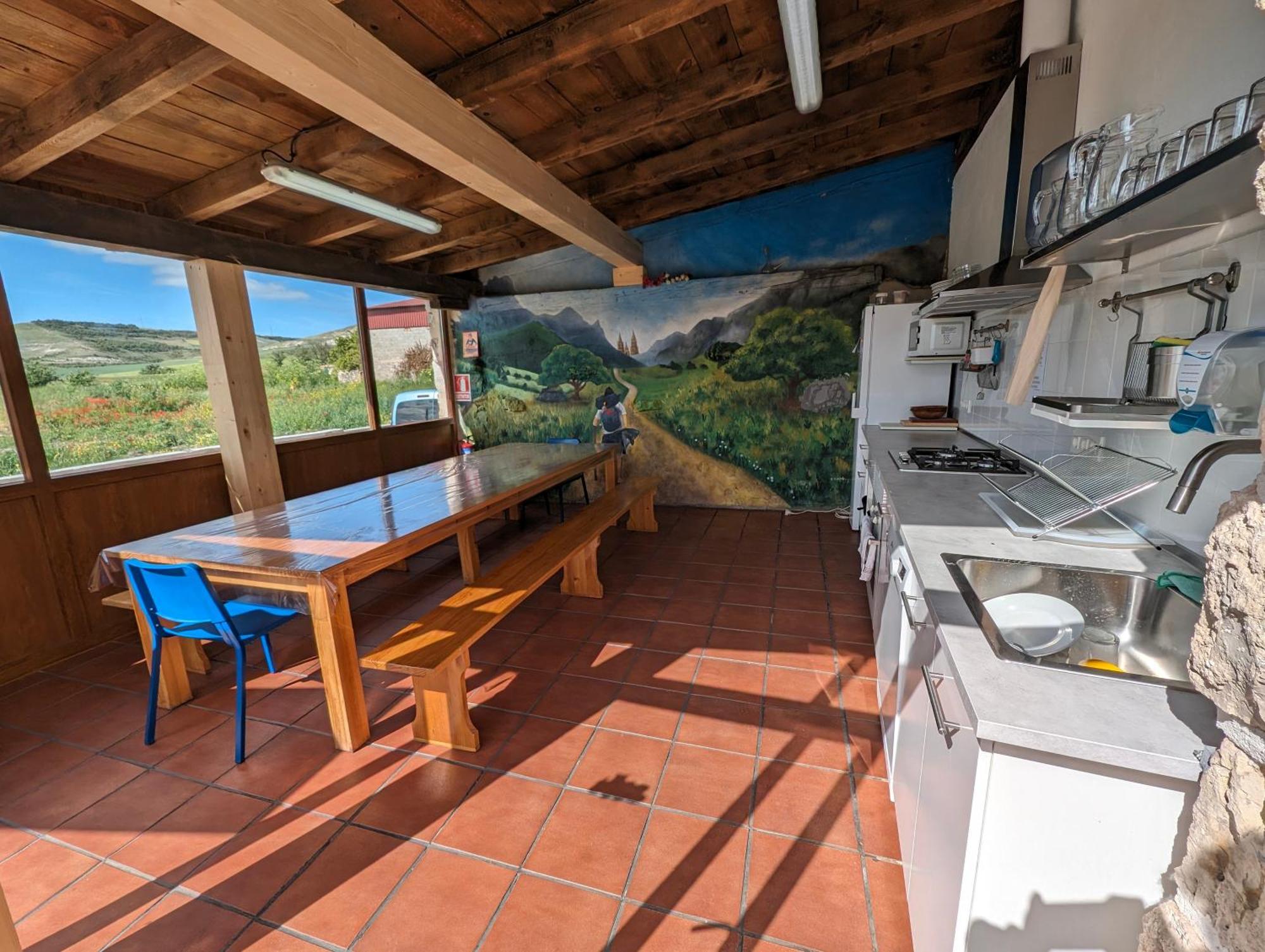 Albergue El Alfar/Pilgrim Hostel Hornillos del Camino Dış mekan fotoğraf